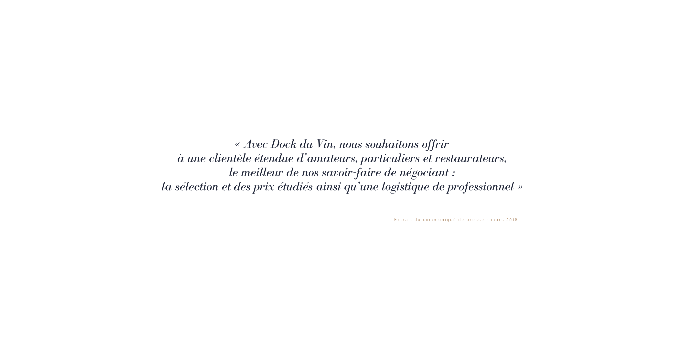 Dock du Vin - Whatsgoingon